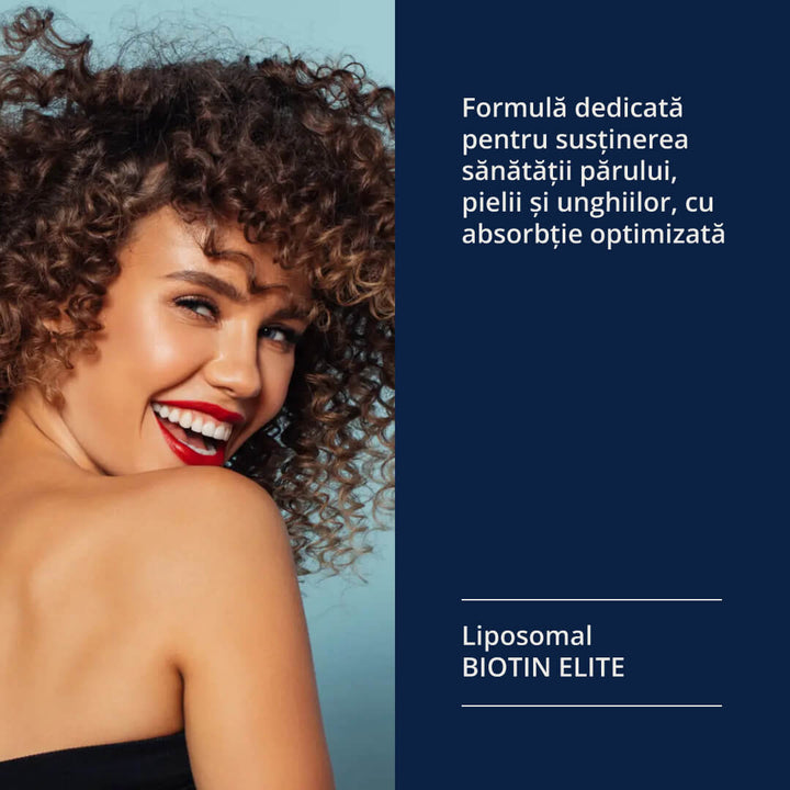Liposomal Biotin Elite – imagine de lifestyle asociată produsului