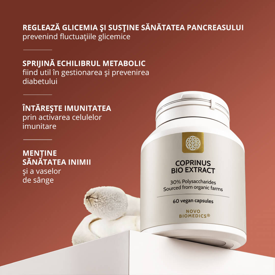 Coprinus Bio Extract 60 capsule vegetale