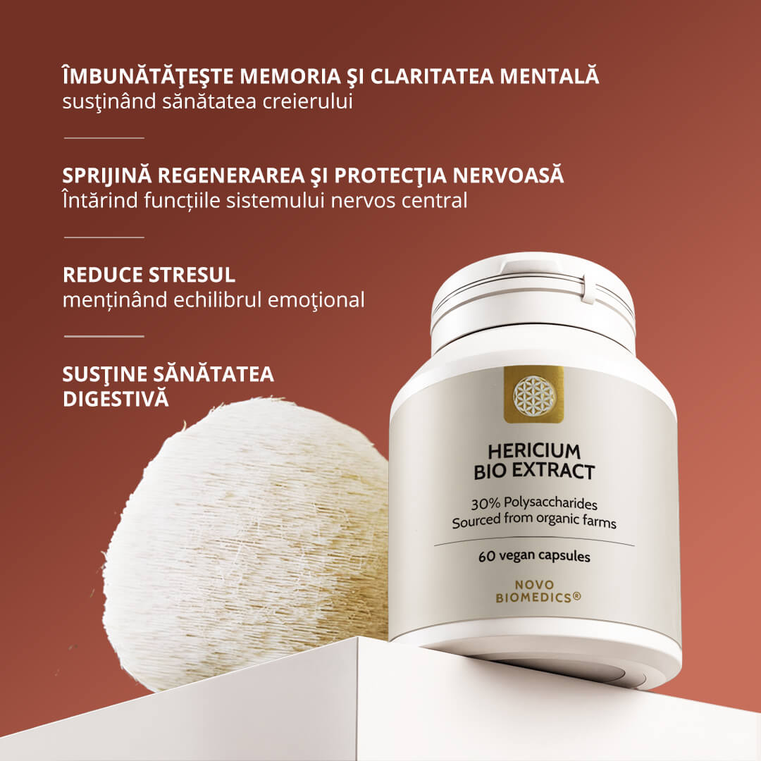 Hericium Bio Extract 60 capsule vegetale