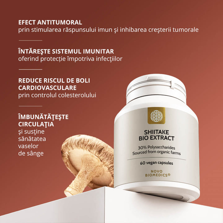 Shiitake Bio Extract 60 capsule vegetale