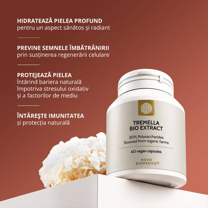 Tremella Bio Extract – imagine informativă despre beneficiile extractului de Tremella fuciformis