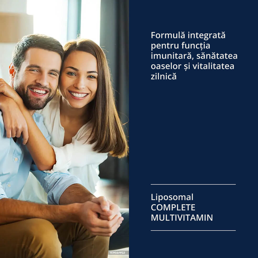 Liposomal Complete Multivitamin – imagine de lifestyle asociată produsului