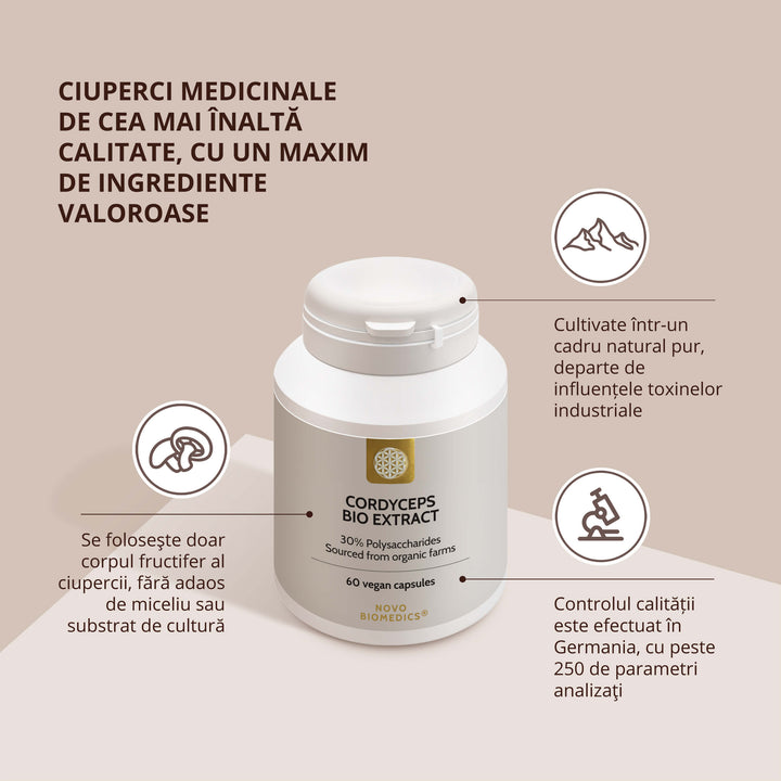Cordyceps Bio Extract 60 capsule vegetale