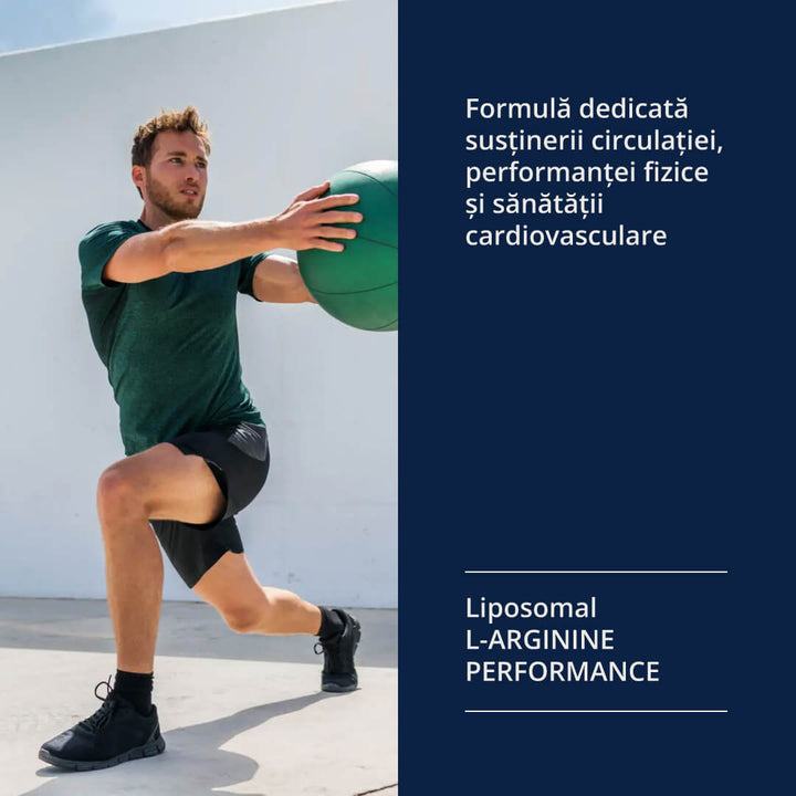 Liposomal L-Arginine Performance – imagine de lifestyle asociată produsului