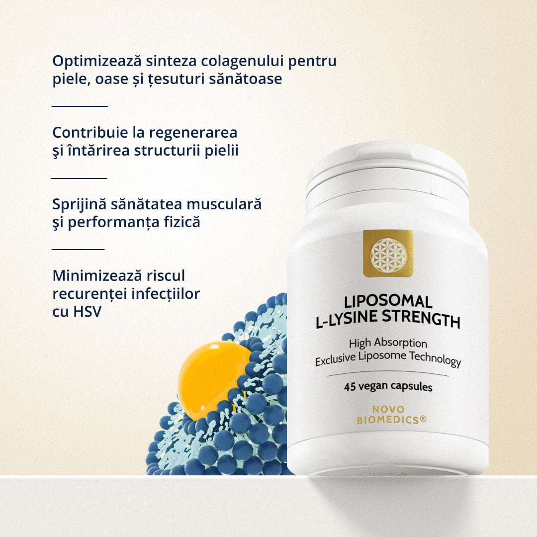 Liposomal L-Lysine Strength 45 capsule vegetale