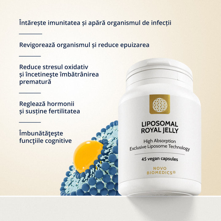Liposomal Royal Jelly 45 capsule vegetale