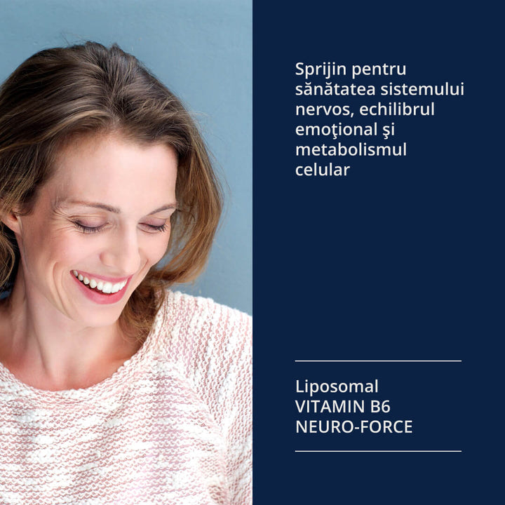 Liposomal Vitamin B6 Neuro-force 45 capsule vegetale