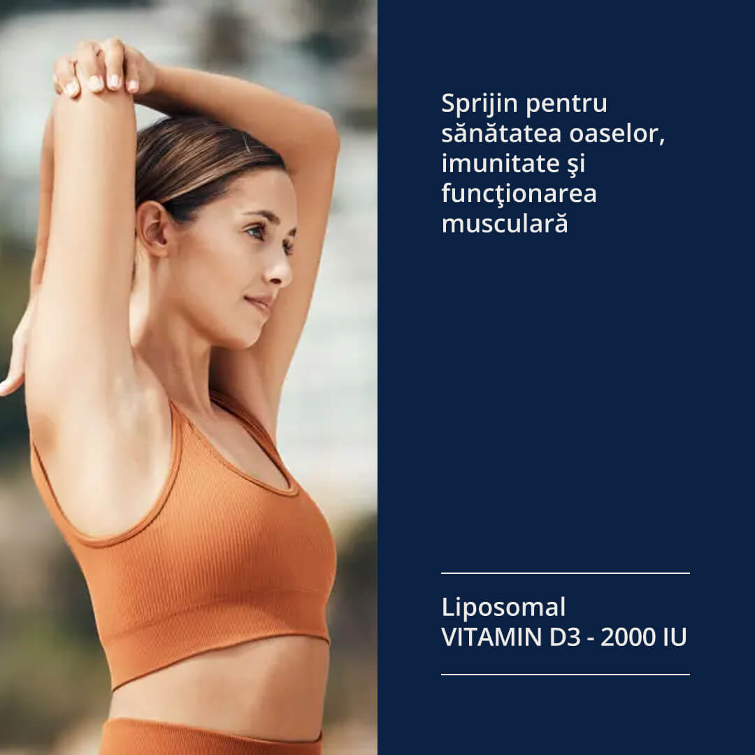 Liposomal Vitamin D3 - 2000 IU – imagine de lifestyle asociată produsului